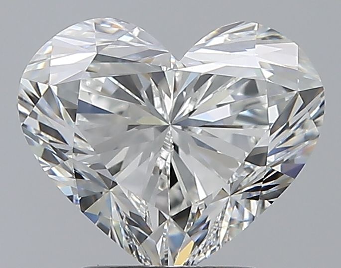 2.37 Carat H-IF Heart Cut Diamond