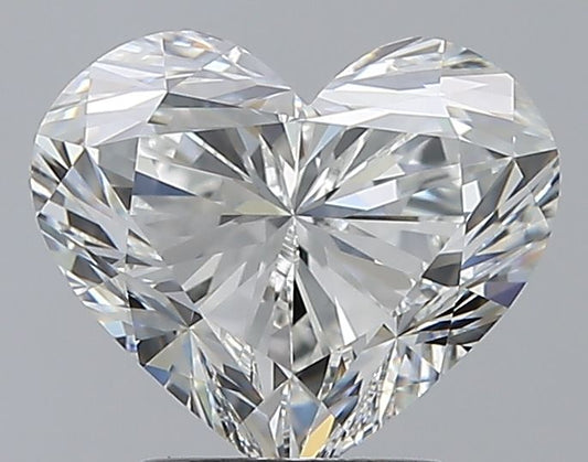 2.37 Carat H-IF Heart Cut Diamond