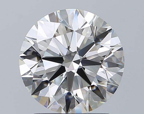 2.04 Carat H-VS2 Round Cut Diamond