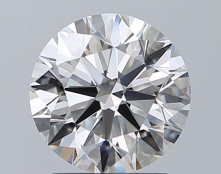 2.04 Carat H-VS2 Round Cut Diamond