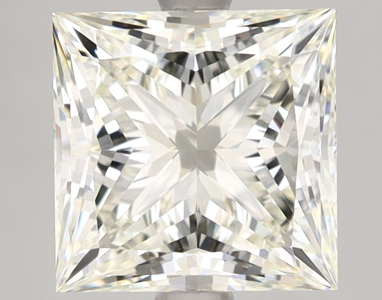3.01 Carat J-VVS2 Princess Cut Diamond