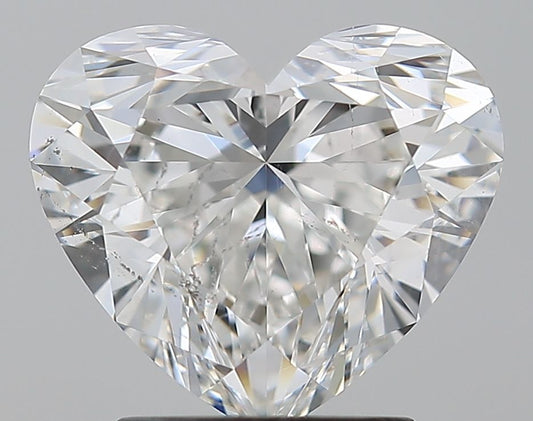 2.31 Carat G-SI2 Heart Cut Diamond